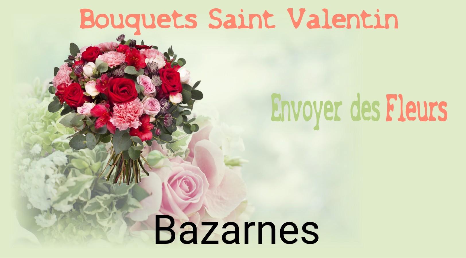 Roses de Saint-Valentin livrées à Bazarnes